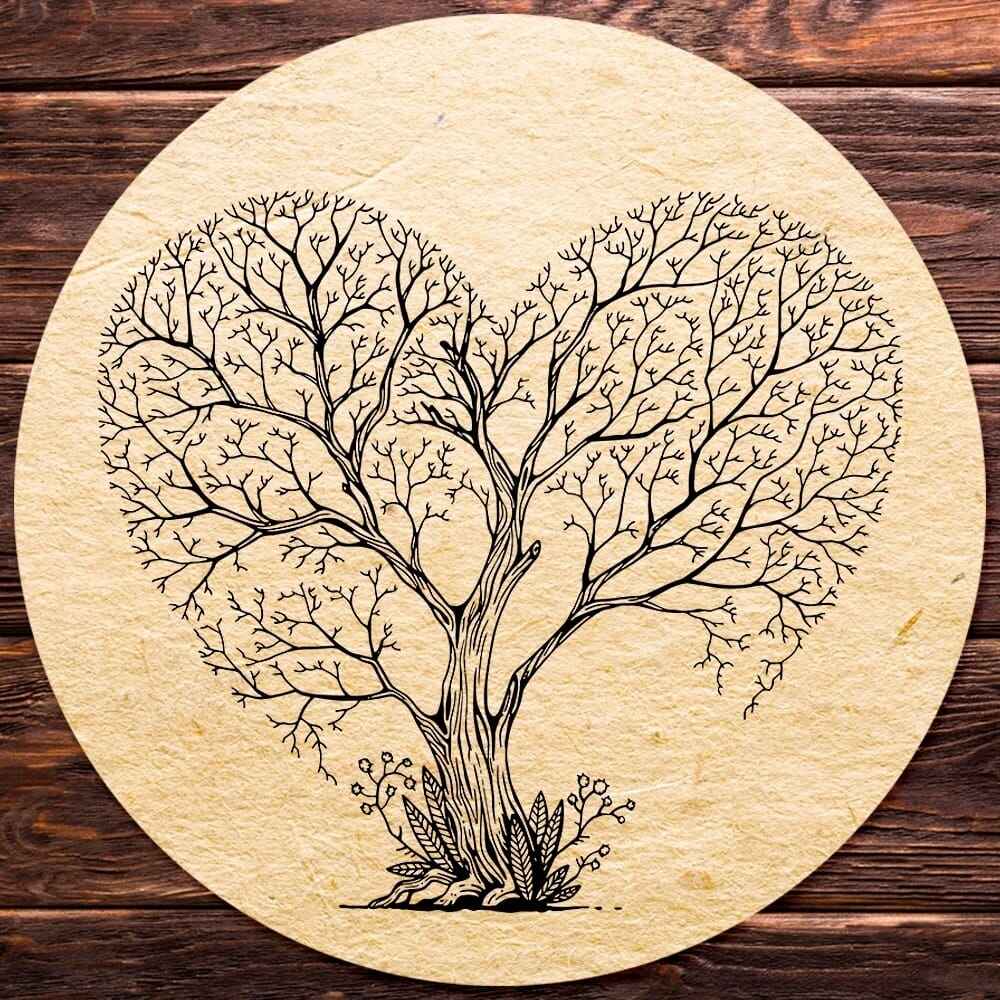 Customized memory laser engraved on wood Mauritius